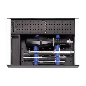 Juego de Instrumentos Quirúrgicos con Bandeja de Esterilización, Herramientas Dentales y Veterinarias de Acero Inoxidable, Kit de Extracción - Product Image 3