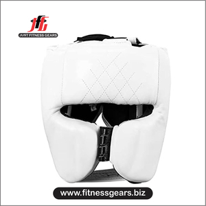 Casque de sparring en cuir PU durable pour jeunes et adultes, protection de tête de boxe en cuir PU avec mousse haute densité, qualité supérieure - Product Image 1
