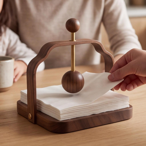 Gold Metal Napkin <b>Holder</b> for Dining Table <b>Tissue</b> Stand with Modern Decorative for <b>Kitchen</b> Restaurant Hotel Buffet Party and Home - Product Image 3