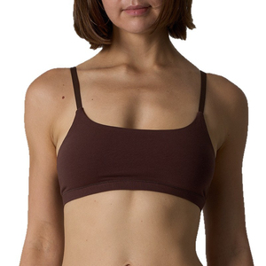 Bralette Deportivo de Algodón para Mujer al por Mayor - Ropa Interior Deportiva sin Costuras, Transpirable y de Alta Elasticidad con Logotipo Frontal - Product Image 2