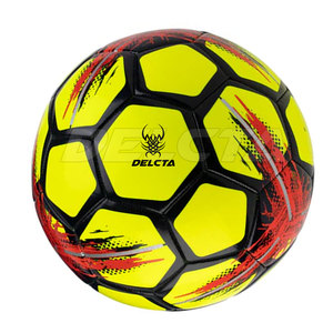 ออกแบบลูกฟุตบอลสีพื้นราคาถูกขายดีตามสั่ง ผลิตตามความต้องการของคุณเอง ขายส่ง - Product Image 4