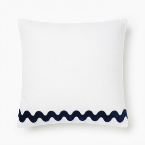 25mm <b>Navy</b> Blue Ric Rac Velvet <b>Ribbon</b> Wavy Edge for Yacht Interiors Marine Uniforms Sailor Costumes Nautical Crafts Bulk Exporter - Product Image 5