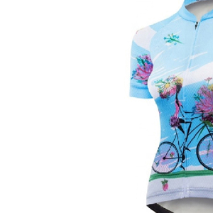 Vêtements de cyclisme à fermeture éclair, uniforme de vélo à séchage rapide, vêtements de vélo pour hommes, uniforme court - Product Image 5