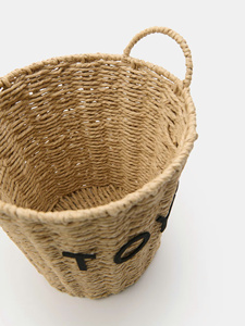 New design paper <b>storage</b> <b>basket</b> for kid make in Vietnam with wholesale price can OEM ODM color - Product Image 6