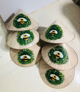 Sombrero Cónico Vietnamita de Calabaza Tallada Natural, MÁS VENDIDO |   Artesanías Ecológicas para Recuerdos y Accesorios de Fotografía - Product Image 5