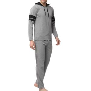 Customized Wholesale Cheap Training Track Suits Custom Cotton / Polyester Jogging Sportswear Men TracksuitJogging Hoodies - Product Image 4