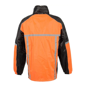 Combinaison de travail personnalisée en polyester respirant pour hommes, uniforme d'entreprise de sécurité, réfléchissante, imperméable et anti-vapeur - Product Image 5