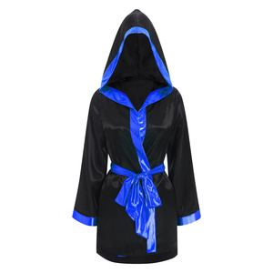 Robes de boxe respirantes en polyester, coupe ample, vêtements de sport, design personnalisable, logo, robe et tenue de MMA – Grande Vente - Product Image 5