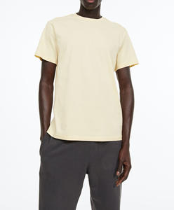 T-shirt de qualité supérieure pour hommes, manches courtes, col rond, meilleurs prix, 100% coton, respirant, style Hip Hop - Product Image 1