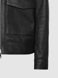 Men's Cowhide Leather <b>Aviator</b> <b>Jacket</b> Vintage Flight Bomber Warm <b>Shearling</b> OEM Sample Service Available Worldwide - Product Image 4