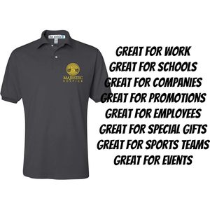 2025 Polos personalizados 437msr para hombre con logotipo bordado de costura y textos SpotShield-para uso promocional - Product Image 2