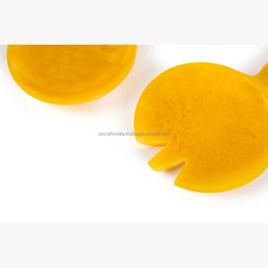 Luxury Resin Salad Serving Utensils Stylish Lightweight Salad Spoons and Forks Dishwasher <b>Safe</b> for Modern Kitchen Dining Decor - Product Image 5