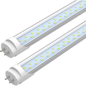 Tubi LED T8 Tipo A+B da 4FT, 24W (equivalente a 65W), 3200LM, 6000K, con attacco singolo/doppio, Plug & Play, Ballast incluso - Product Image 1