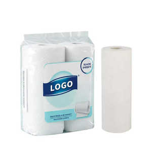 Soft Virgin Kitchen Paper Towel 2 Ply Commercial Kitchen Paper <b>Roll</b> High Quality Kitchen Paper Towel Supplier Manufacturer - Product Image 1