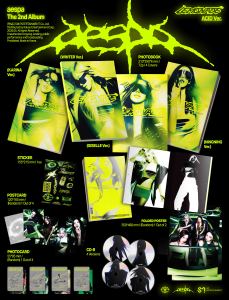 Segundo álbum completo de aespa [LEMONADE] (Versión ACID) Álbum Oficial de Kpop Coreano en CD - Product Image 6