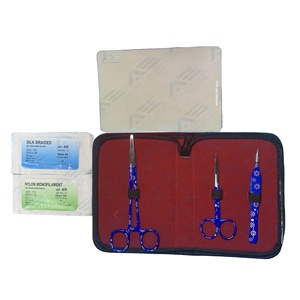 ชุดเย็บแผลสำหรับนักเรียนทางการแพทย์พร้อมแผ่นเย็บชุดผ่าตัดเย็บแผลทนทานชุดฝึกปฏิบัติที่ดีที่สุด - Product Image 1