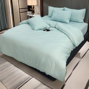 Bán Hàng Nóng Chất Lượng Cao 100% Lụa Thái Dâu Bộ Đồ Giường Bộ 4Pcs Lyocell Cho Tencel Thương Hiệu Tấm Lụa In Và Nóng Rửa - Product Image 2