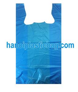 T-shirt <b>Bags</b> Vest <b>Carrier</b> for Shopping Grocery Durable Custom Print Leak Proof Wholesale Price Vietnam Factory - Product Image 2