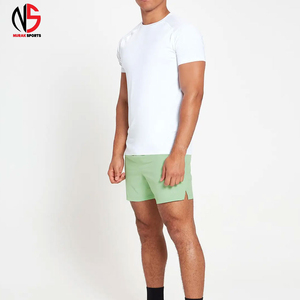 Pantalones Cortos Casuales de Lona para Hombre, Estilo Verano, Ligeros, Transpirables, de Secado Rápido, Cintura Alta, Cierre con Cordón, Color y Logotipo Personalizables 2026 - Product Image 3