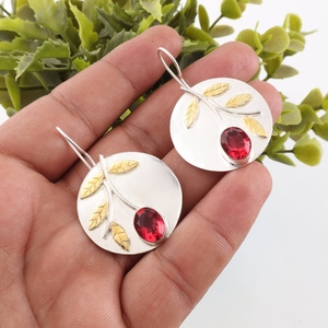 Premium Quality Handmade Alloy Blank Designer Stylish <b>Earring</b> For Ladies Daily And Evening Use In 925 Sterling Silver - Product Image 1