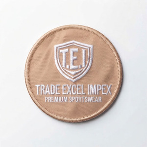 แพทช์ปักโลโก้ทีมแบบกำหนดเอง ผ้าแคนวาสน้ำหนักเบา Trade Excel Impex สำหรับเสื้อผ้ากีฬา-ติดง่ายด้วยเตารีด - Product Image 1