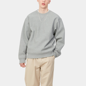 Nouveaux Sweat-shirts Basiques Unisexe Oversize à Col Rond en Polyester Respirant 350 g/m² pour l'Hiver, Style Streetwear - Product Image 1