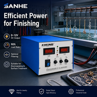 Machine de traitement de surface par anodisation dure avec moteur à composant central en plastique pour placage