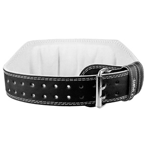 Cinturón de Levantamiento de Pesas de Alta Calidad para Gimnasio, Cinturón Lumbar de Cuero Genuino Suave con Hebilla, Cinturón de Levantamiento de Pesas para Adultos - Product Image 1