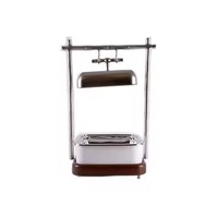Réchaud de buffet avec lampe chauffante suspendue, plateau rectangulaire et support, ensemble chauffe-plats pour la maison, l'hôtellerie, la restauration et le service de buffet