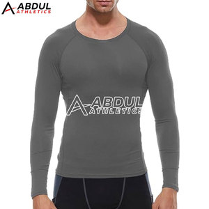High Quality <b>Compression</b> <b>Shirts</b> Designed For Workout And Running With Breathable Fabric And Flexible Fit For Easy Movement - Product Image 4