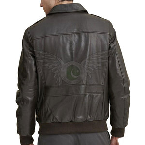 Chaqueta de cuero para hombre de calidad premium, tallas personalizadas, último estilo, chaquetas de cuero de moda para hombre al mejor precio en oferta. - Product Image 2