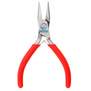 Pince à bec long professionnelle en acier inoxydable pour bijoux, outil de précision pour la mise en place de perles et le torsion de fils, logo personnalisé OEM - Product Image 5
