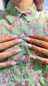 Block Print Cotton Shirt Women Boho Ruffle Sleeve Floral Top <b>Red</b> Green Summer <b>Blouse</b> Wholesale - Product Image 3