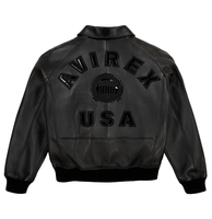 Vestes d'hiver unisexes en cuir d'agneau véritable, fabricant OEM, broderie, écologiques, imperméables, style streetwear