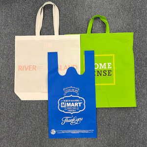 ถุงช้อปปิ้งผ้านอนวูฟเวน | กระเป๋าโท้ทน้ำหนักเบาใช้ซ้ำได้ - Product Image 3