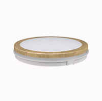 Plafonnier LED rond moderne, fin et encastré, pour chambre à coucher, salon, salle à manger, cuisine, couloir