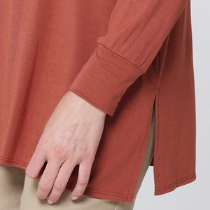 T-shirt ample et décontracté pour femme musulmane, coupe régulière, style streetwear confortable, en tissu 100 % coton écologique, dernière tendance - Product Image 6