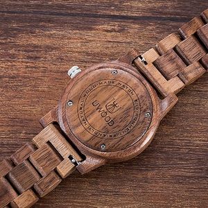 Montre à quartz en bois vintage personnalisée FAIZA CRAFT, OEM, bracelet en cuir pour homme, boîtier en bambou naturel fait main, design Art Déco, affichage de l'heure - Product Image 6