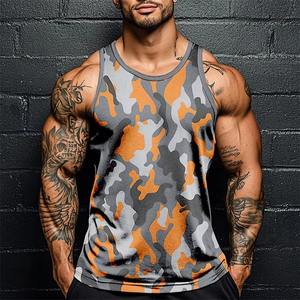 เสื้อกล้ามชายลายตาข่ายระบายอากาศ - Product Image 2