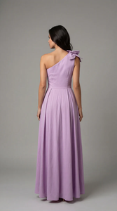 Elegante Vestido Largo Color Lavanda para Mujer, Estilo Bohemio de Verano, Sin Mangas, Cuello en V, Estampado Floral, Vestido Largo Informal para la Playa, Fiestas y Eventos Nocturnos - Product Image 4