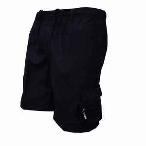 Pantalones Cortos de Mezclilla Oscuros para Hombre, Transpirables, de Cintura Alta, Rotos, Rectos, Ecológicos, de Secado Rápido, Spandex/Poliéster, Ropa Urbana de Verano - Product Image 2