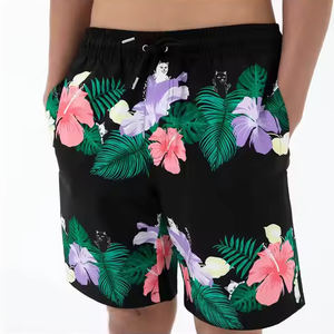 Shorts de bain coupe-vent en toile 100 % coton de haute qualité, design haut de gamme, pour adultes, personnalisables avec marque privée, style streetwear, service OEM - Product Image 2