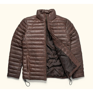 ARTIZ INTERNATIONAL <b>Men</b> Puffer <b>Jacket</b> 100% Polyester Windproof Eco-Friendly Winter <b>Lightweight</b> <b>Padding</b> Durable Shell Street - Product Image 6