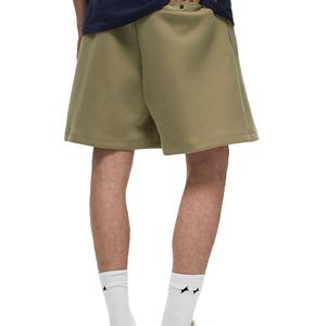 Short d'été en coton sur mesure direct d'usine pour hommes Short à coupe tendance en tissu respirant avec broderie et impression personnalisées - Product Image 4