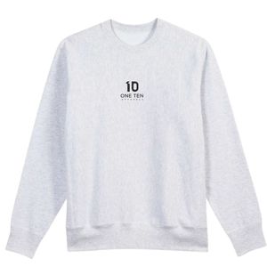 เสื้อสเวตเชิ้ตคอกลมสีเทาเฮเธอร์สำหรับผู้ชาย ผ้าฝ้ายพรีเมียม แขนยาว สวมใส่สบาย เหมาะสำหรับทุกวัน - Product Image 1