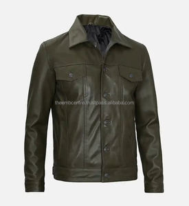 2025 automne hiver hommes veste en cuir pour hommes confortable et à la mode nouveau Design Style prix veste pour hommes - Product Image 6