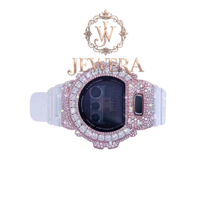 Reloj de Lujo con Diamantes de Moissanita y Correa de Goma, el Más Vendido, para Eventos de Moda, Desfiles y Regalos de Lujo, Disponible a Precio de Exportación - Product Image 2