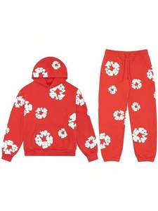 Conjunto de Chándal Estampado de Alta Calidad al por Mayor, Novedad 2026, Conjunto de Chándal Cálido - Product Image 2