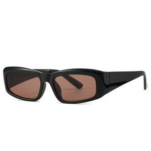 TY2231 New Trendy Street Shooting Personality Shades Designer Custom Logo Small Square Frame Vintage Women Men <b>Sunglasses</b> 2024 - Product Image 1