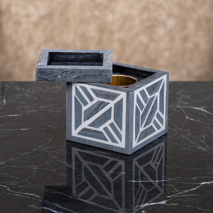 Quemador de incienso acrílico ROYAL ARTISANS, ecológico, para Bakhoor y Oud, con cuenco de latón, decoración para el hogar - Product Image 6